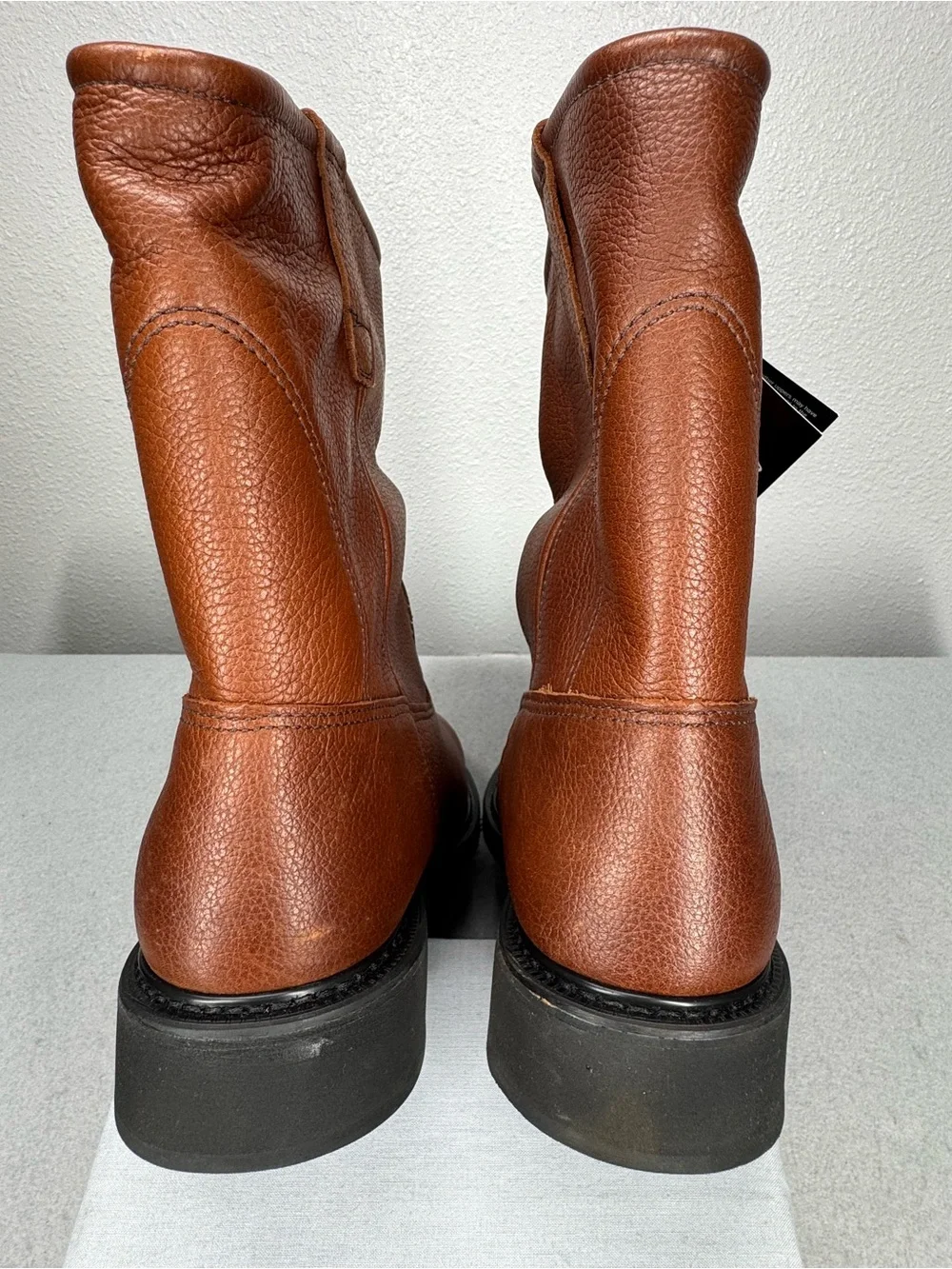 Wolverine Goretex Durashocks Steel Toe Brown Leather Pull-On Work Boots 11